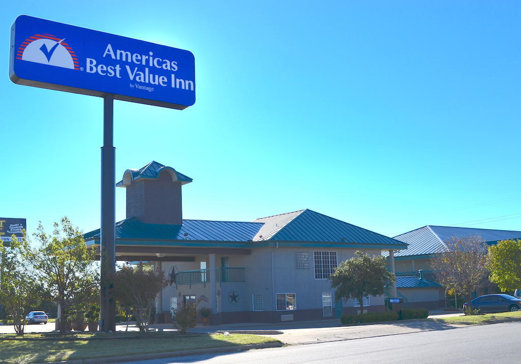 Americas Best Value Inn Fort Worth Buitenkant foto
